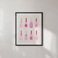 Eight Champagnes Art Print