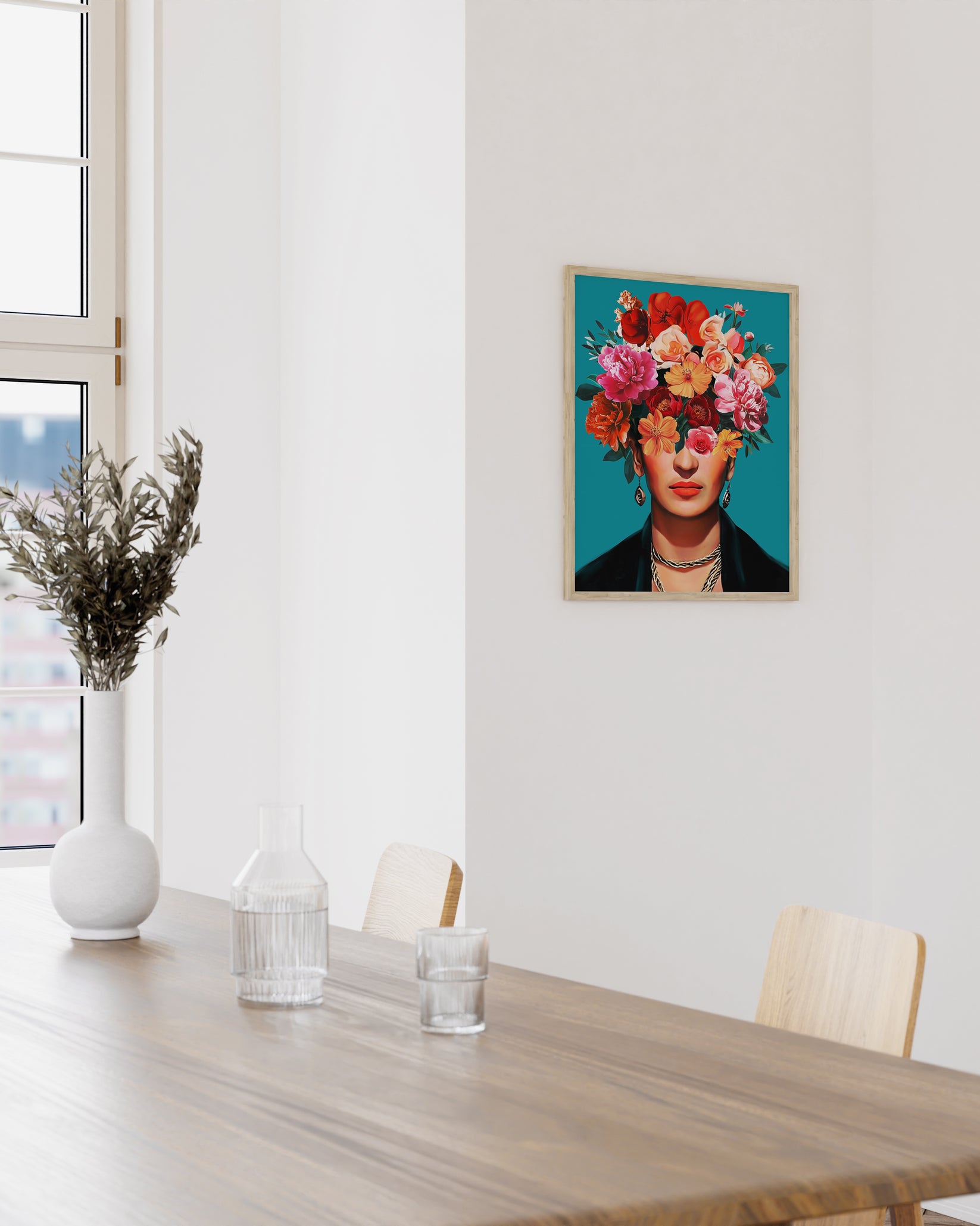 Frida Kahlo Floral – Haus And Hues