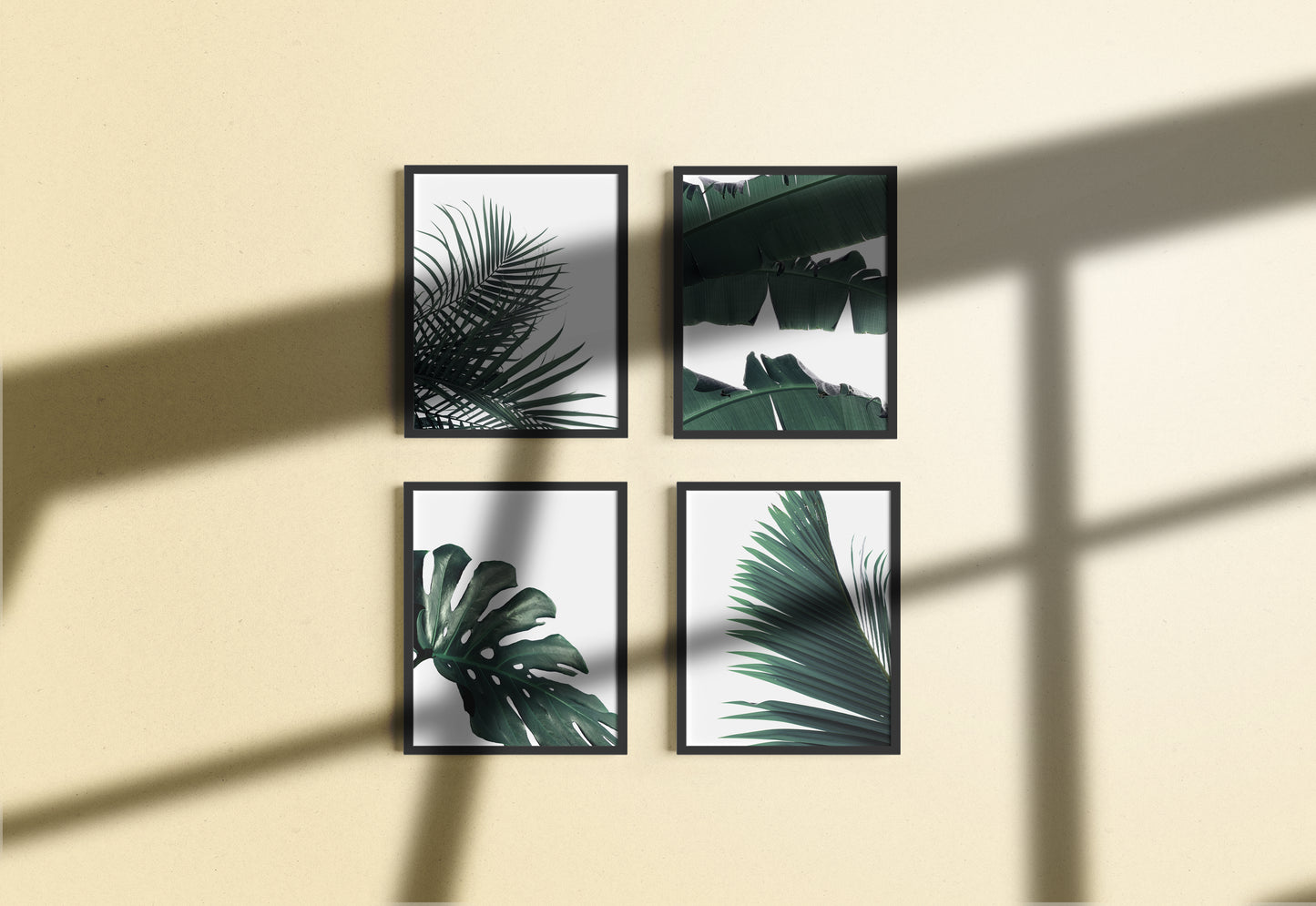 Tropical Botanical Print Set