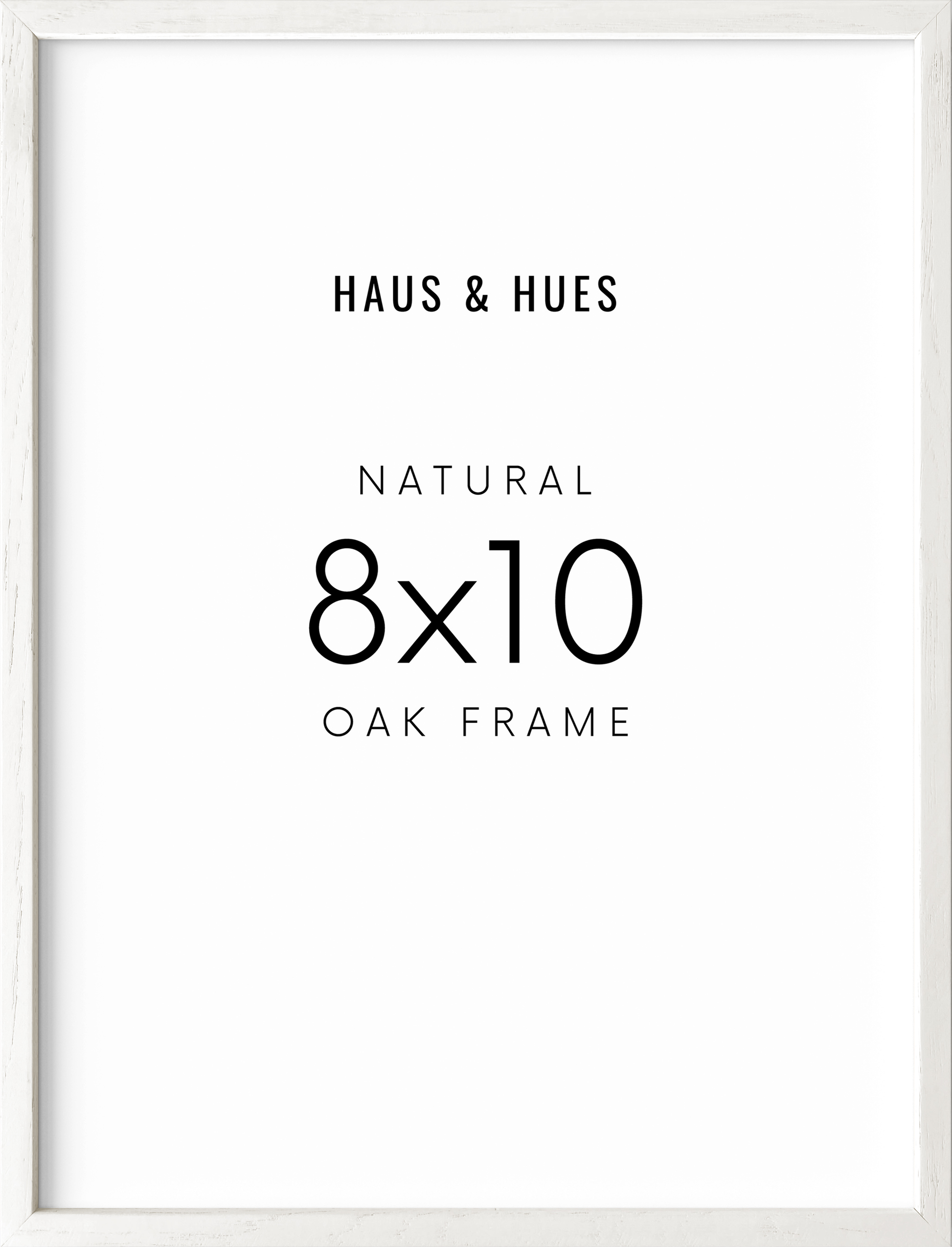 Haus and Hues 16x20 Frames Set of 3 - White Picture Frames Pack