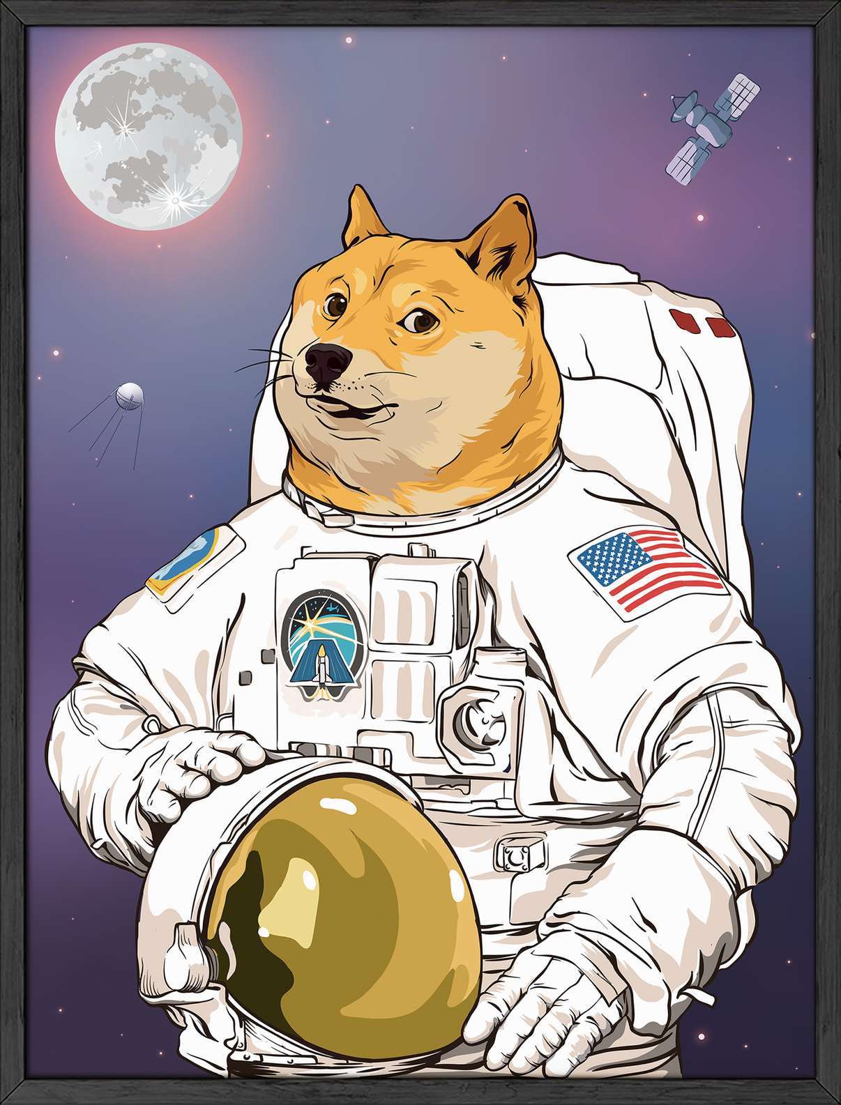 Doge Astronaut – Haus and Hues