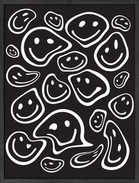 Melted smileys