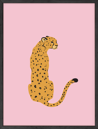 Pink cheetah