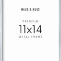 11x14 in, Individual, Silver Aluminum