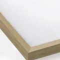 16x20 in, Individual, Beige Oak Frame