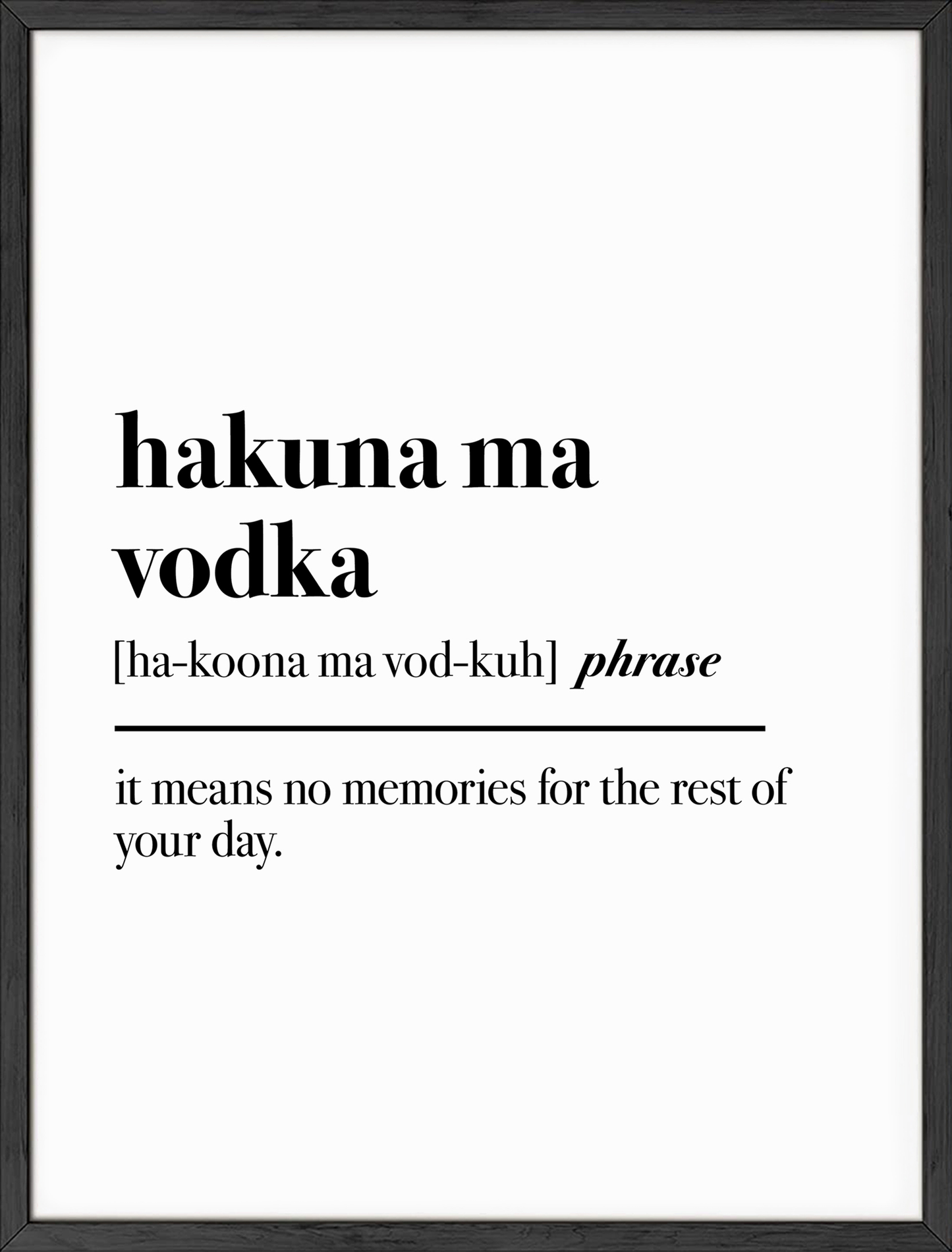 Hakuna Ma Vodka
