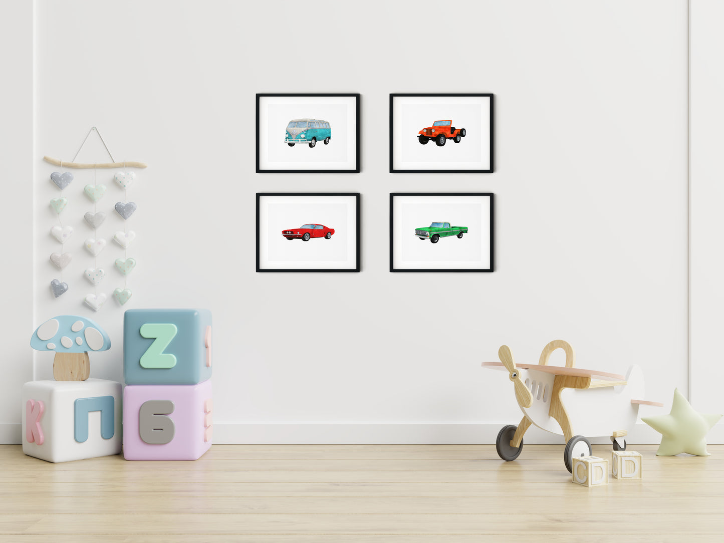 Nursery Cars Set