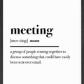 Funny Meeting