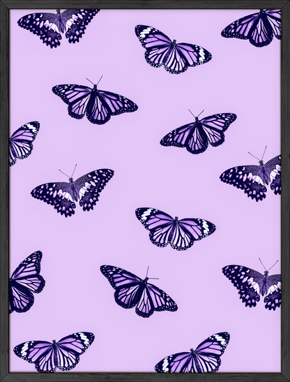 Purple Butterflies – Haus and Hues