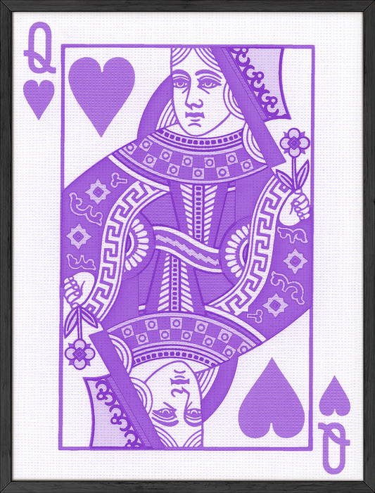 Purple Queen of Hearts