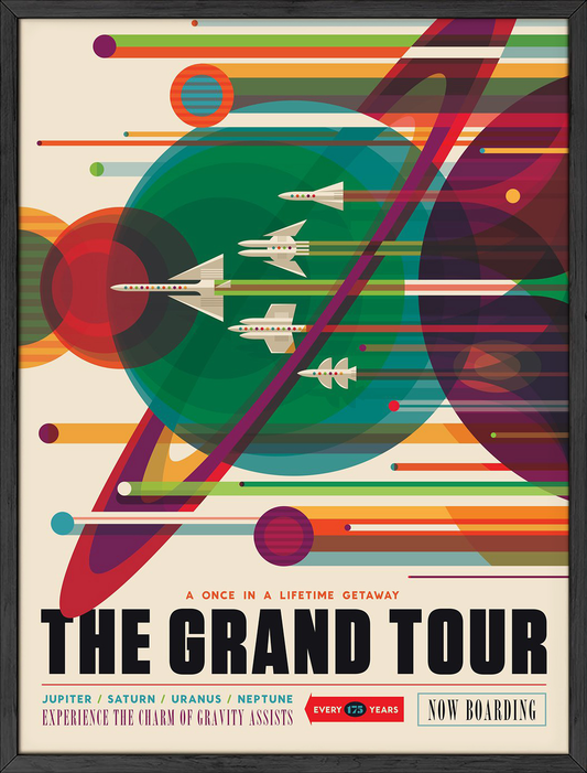 Retro Space Poster