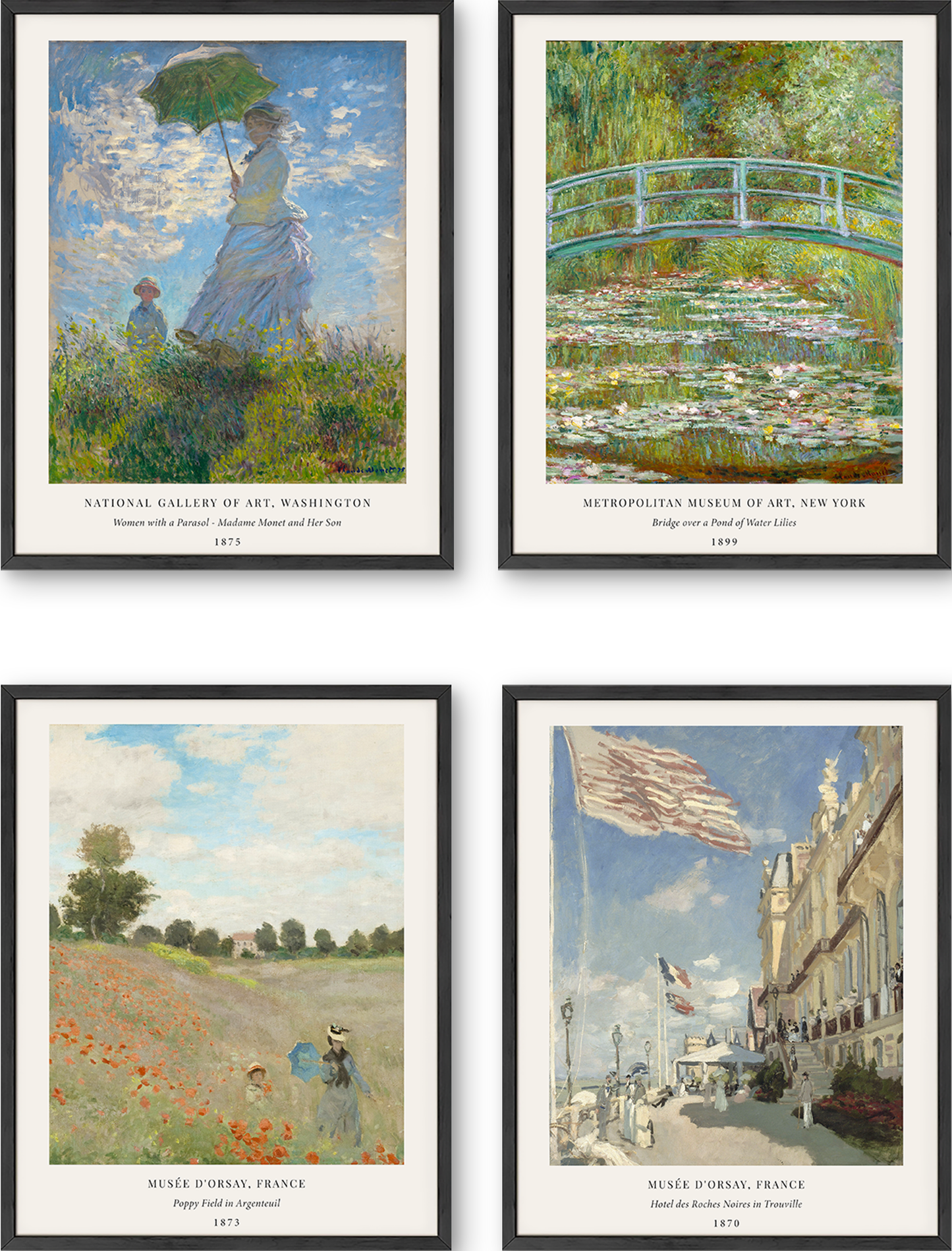 Claude monet set