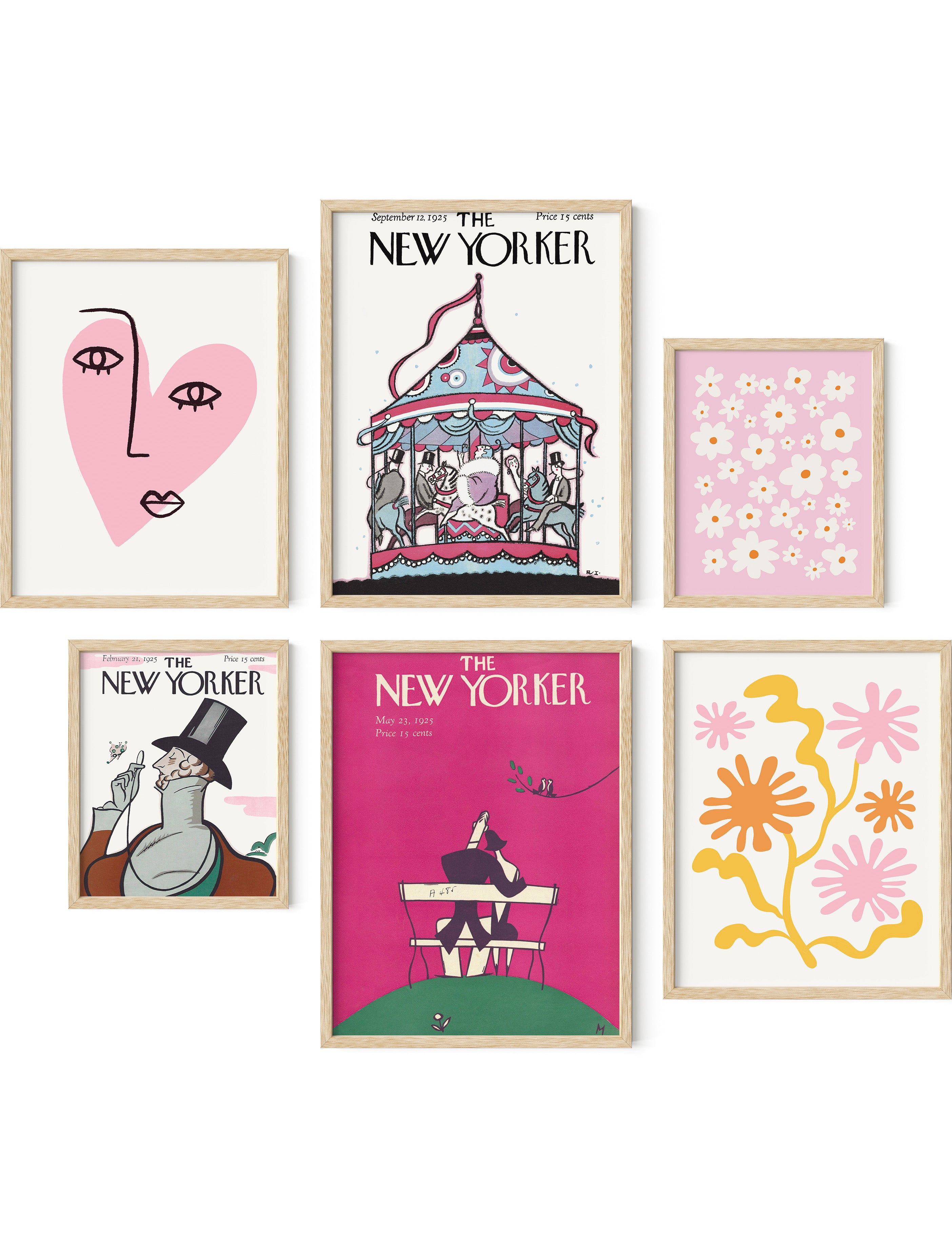 New Yorker Gallery Wall – Haus and Hues