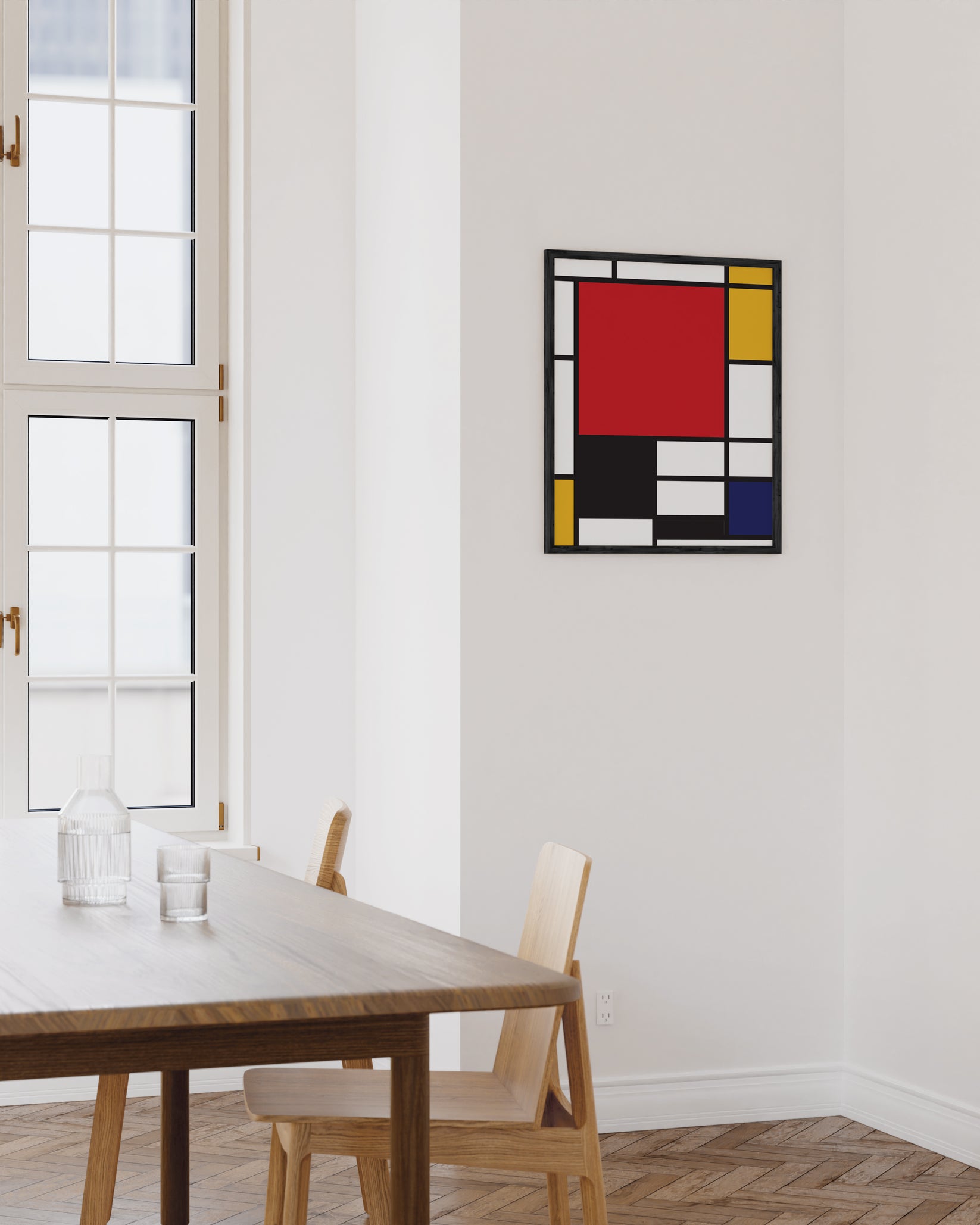 Piet Mondrian Composition – Haus and Hues