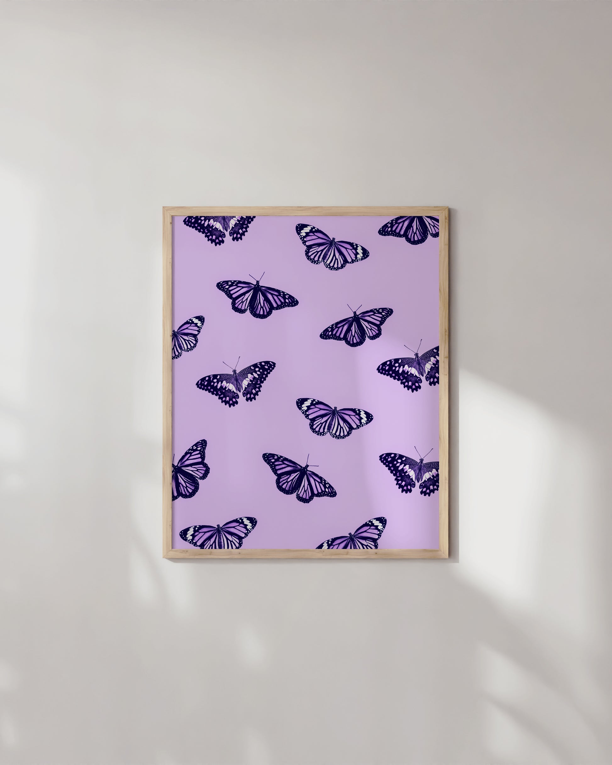 Purple butterflies – Haus and Hues